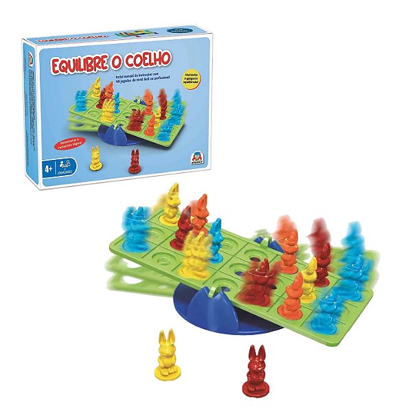 Jogo Equilibre o Coelho - Braskit