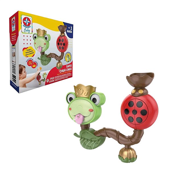 Sapo Chuá Chuá Brinquedo de Banho - Estrela