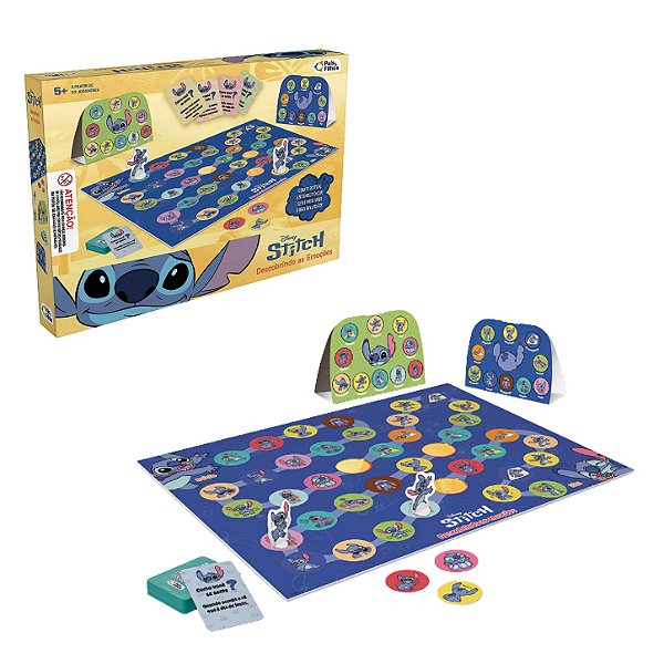 Jogo Descobrindo as Emoções Stitch - Pais e Filhos