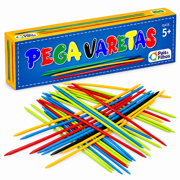 Jogo Pega Varetas - Pais e Filhos