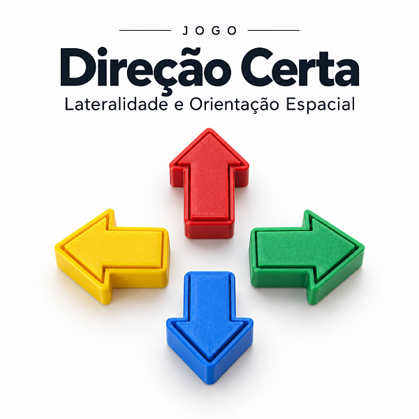 Jogo de Direções e Orientação Espacial - Alternativa 3D