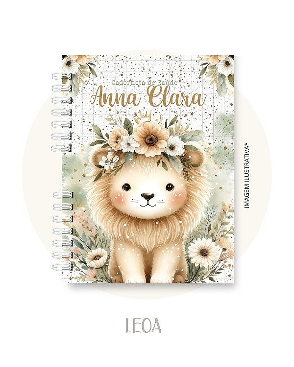 Caderneta de Vacinação Menina - Com Nome