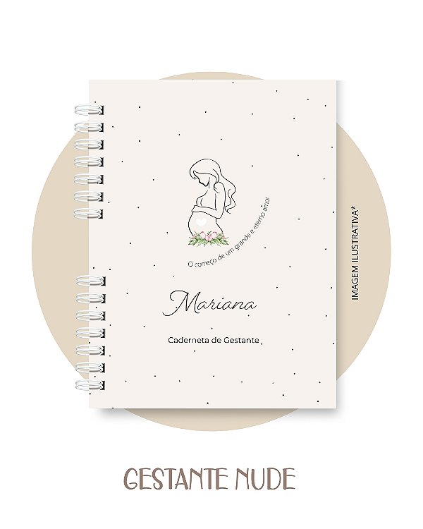 Caderneta de Gestante - Com Nome