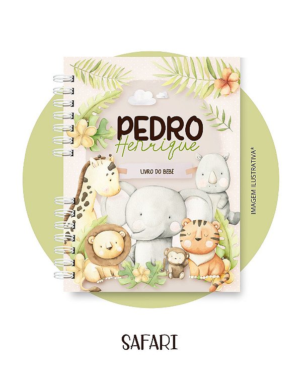 Livro do Bebê Menino - Com Nome