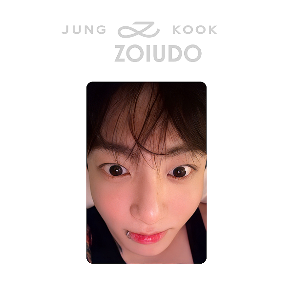 Photocard Jungkook Zoiudo Fanmade