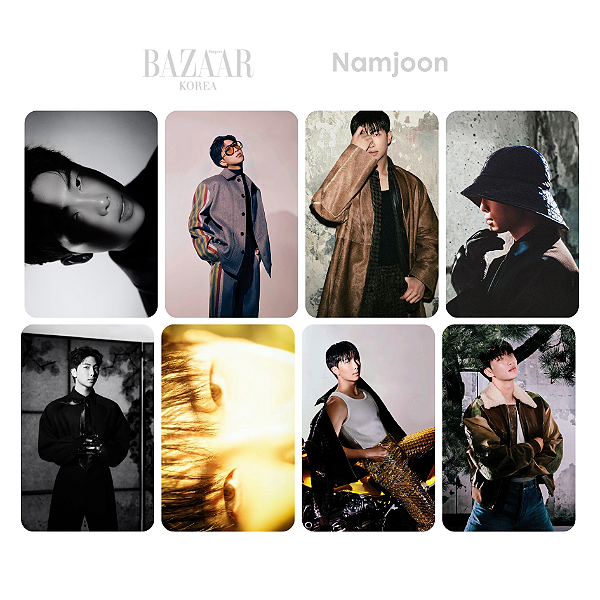 Photocard  RM Namjoon Fanmade BTS - Harpers Bazaar