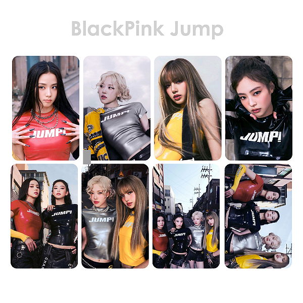Photocard Fanmade Blackpink JUMP - 8 UNIDADES
