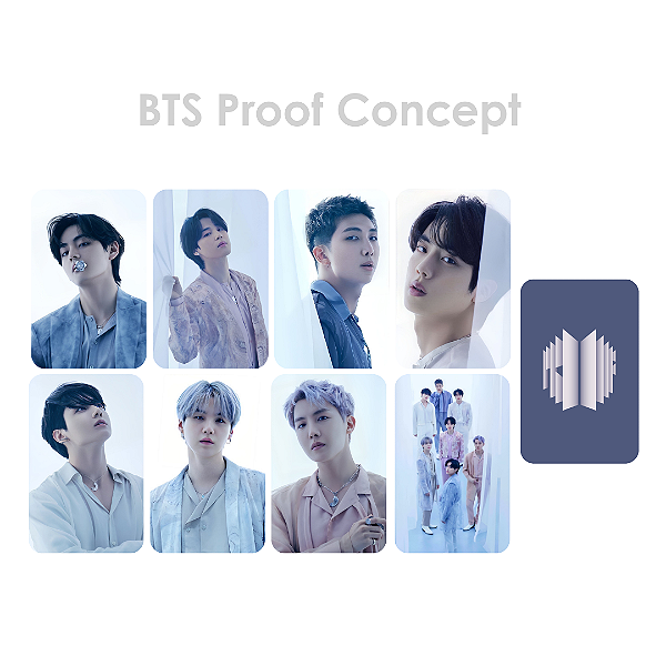 Photocard Fanmade BTS Proof Concept - 8 unidades