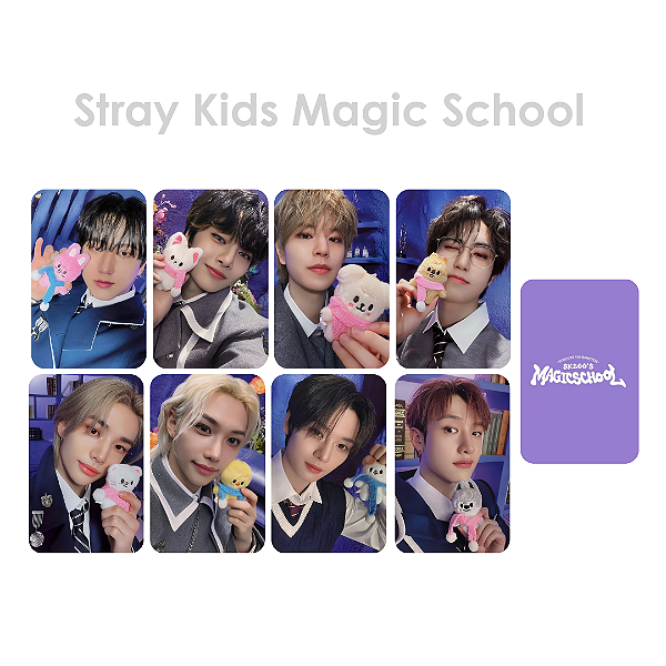 Photocard Fanmade Stray Kids Magic School