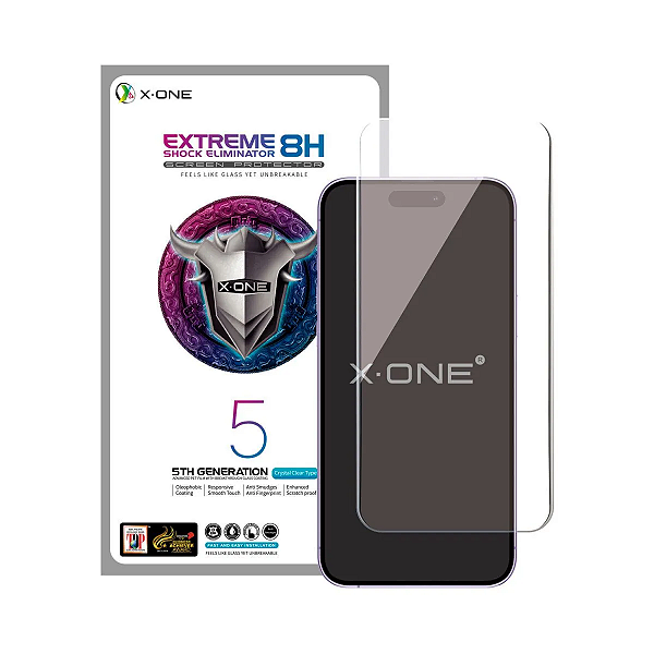 Película X-One Extreme 8H 5° Geração Clear (Unidade)