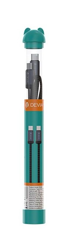 Cabo Devia Bubble Fish 60W USB C - USB C 1M