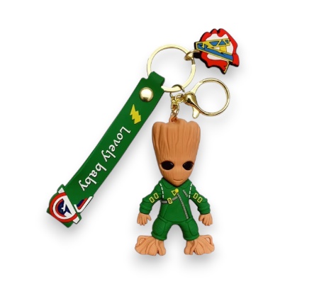 Chaveiro Boneco Groot (Verde): Marvel