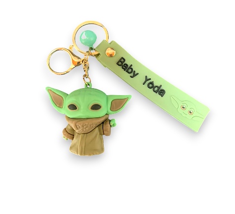Chaveiro Boneco Baby Yoda: Star Wars