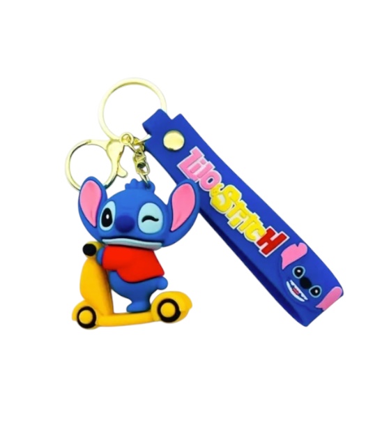 Chaveiro Boneco Stitch Patinete: Disney