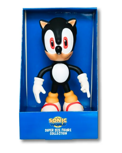 Boneco Sonic Preto Grande Coleção