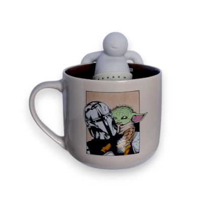 Caneca com Infusor Baby Yoda: The Mandalorian