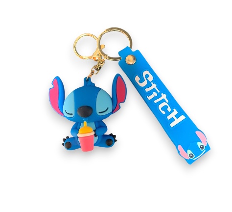 Chaveiro Boneco Stitch (Milk Shake): Disney