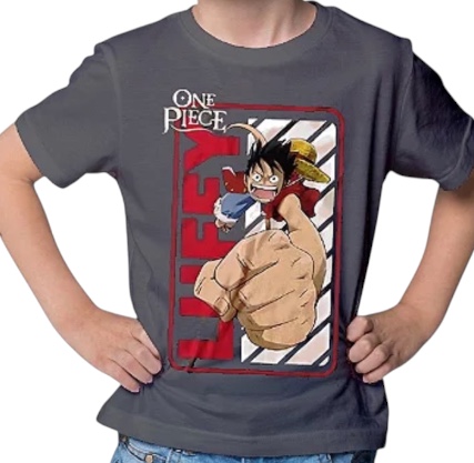 Camiseta Juvenil Luffy: One Piece