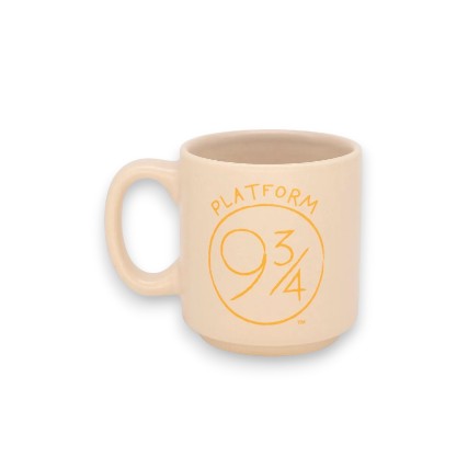 Caneca Mini Tina Plataforma 9 3/4 Off White - Harry Potter 100ml
