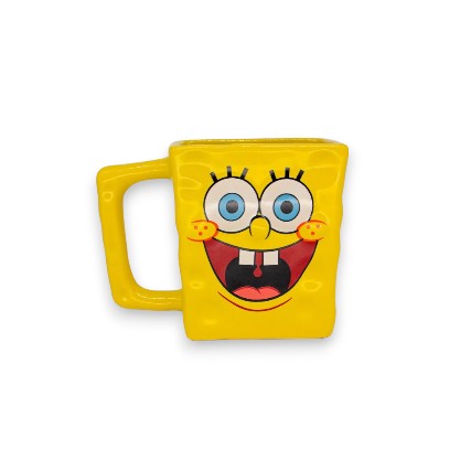 Caneca Formato Bob Esponja 450ml