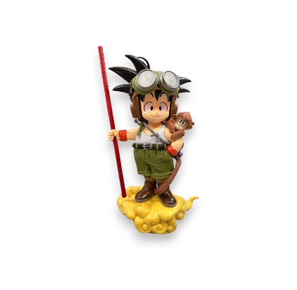 Boneco Colecionável Son Goku e Monkey: Dragon Ball Z