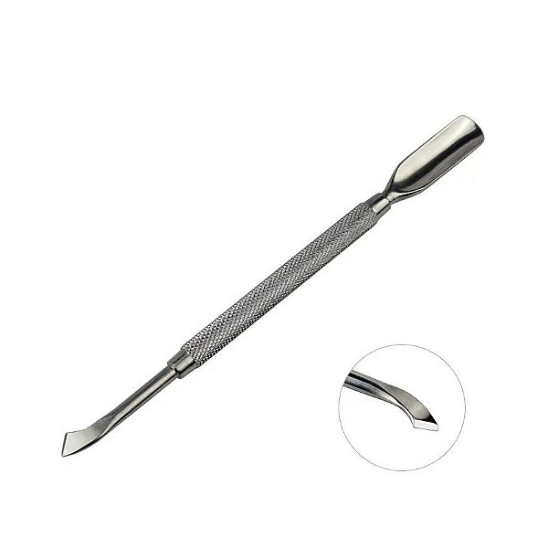ESPÁTULA DE UNHA INOX P/ CUTÍCULA