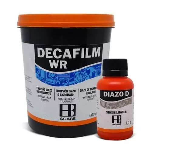 Emulsão Decafilm Wr (Agua) + Diazo D