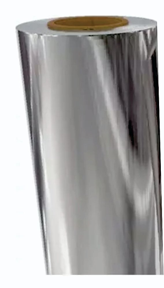 Foil Prata - Bobina 122 metros x 30cm