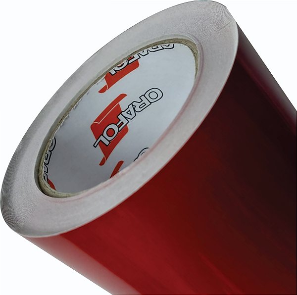 Adesivo Oracal 670RA Dark Red 1,52m (Vermelho Escuro)
