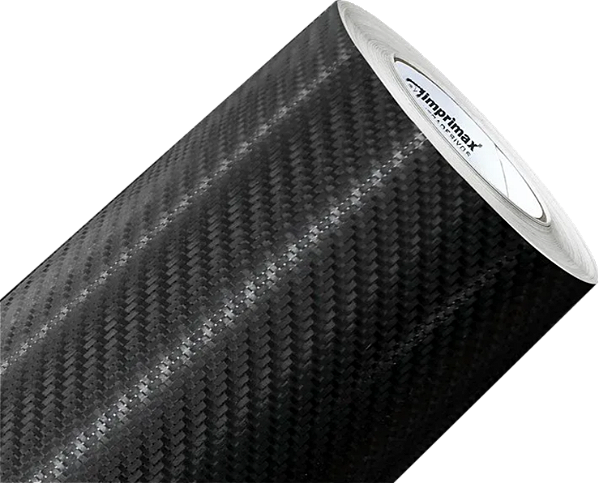 Adesivo Fibra de Carbono 4D 1,40m Imprimax