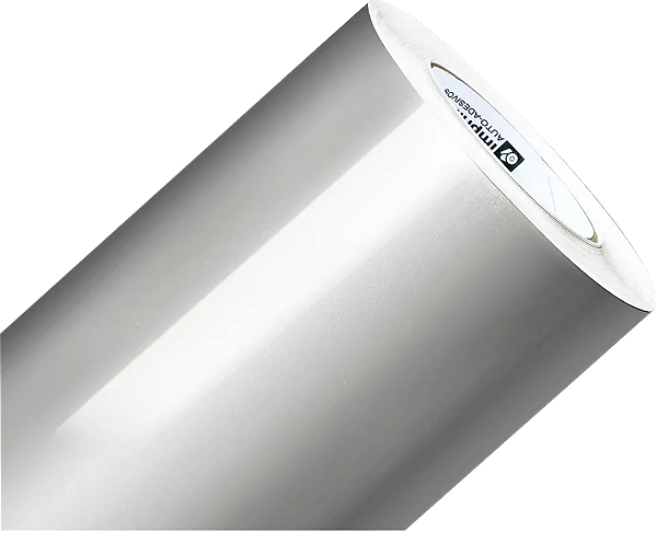 Adesivo Protect Gloss Custom Prata Aluminio 1,40m Imprimax
