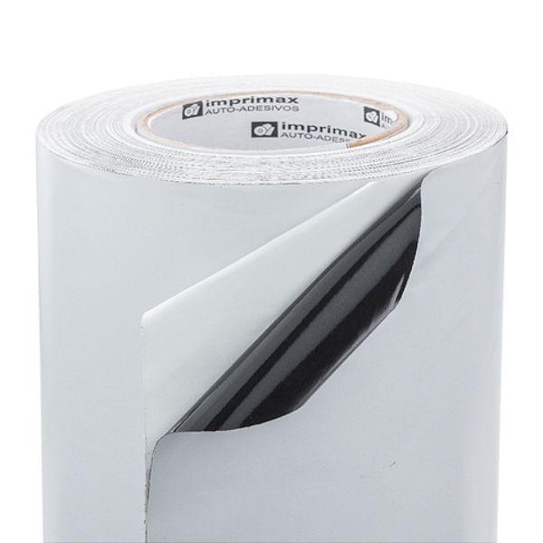 Adesivo MPX Stop Light Branco Fosco 1,22m Imprimax