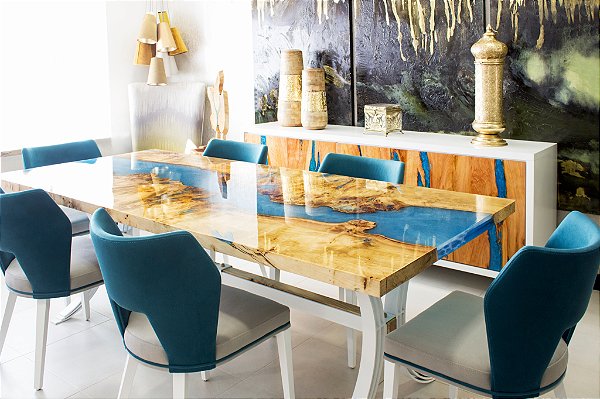 River Table Artic- 1,80m x 1,00m