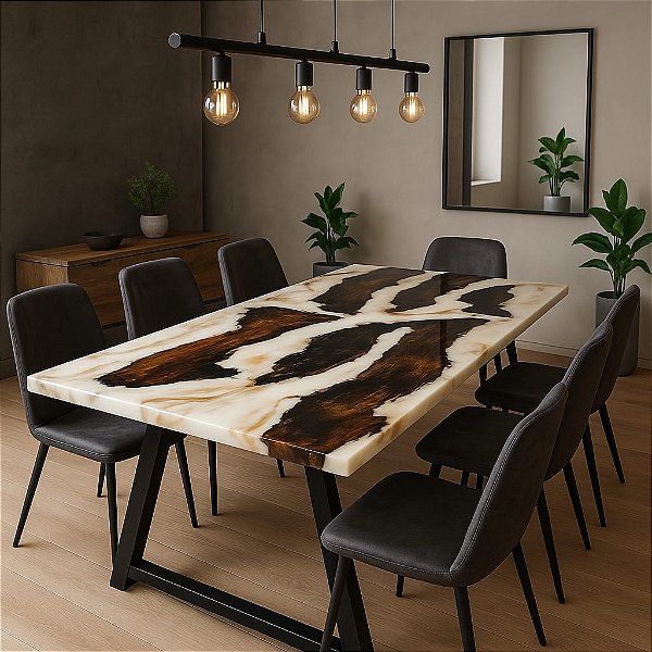 River Table  Mármore do Cerrado 1,80m x 0,80m