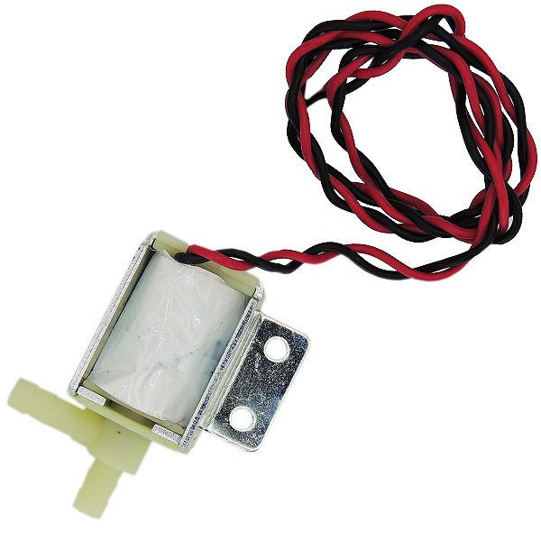 Mini Válvula Solenóide 12V DC para Ar e Água
