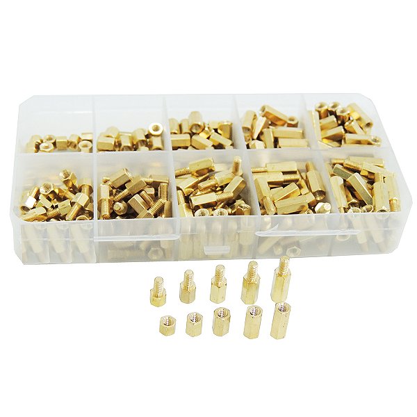 Kit Espaçadores M3 - 300 Unidades