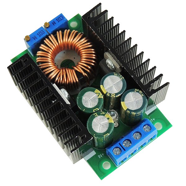 Módulo Conversor de Tensão Dc / Dc 300w 10a Step Down XL4016