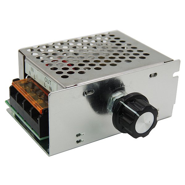 Dimmer 4000W / Regulador de Tensão Elétrica SCR10-220V AC