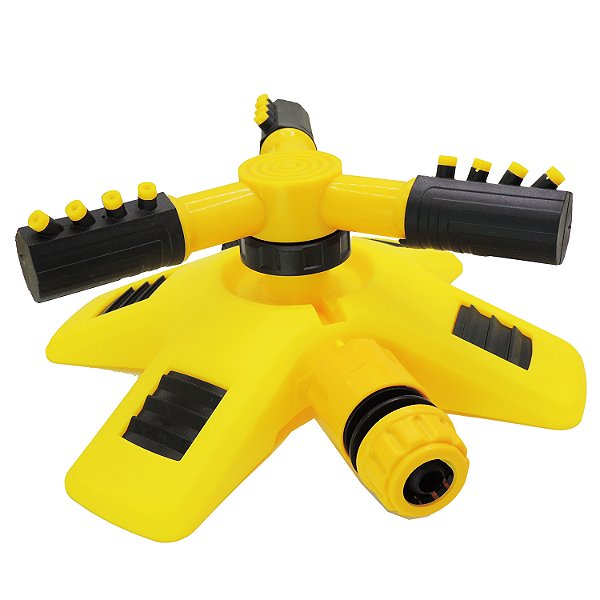 Aspersor Irrigador de Jardim Giratório 360° para Grama Horta