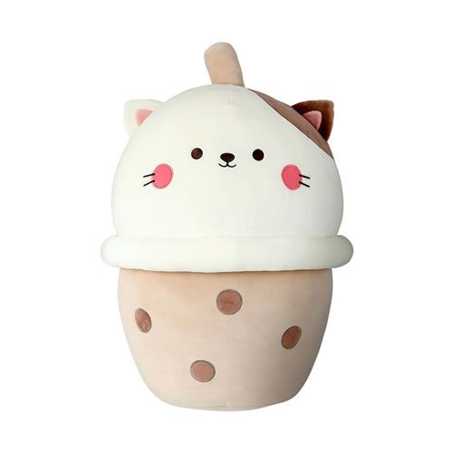 GATINHO DE CHÁ COM LEITE DE PELÚCIA (42CM)