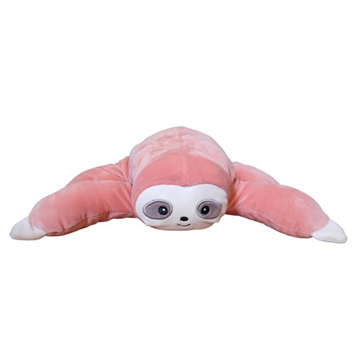 PELUCIA BICHO PREGUICA ROSA GRANDE