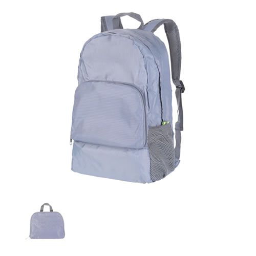 MOCHILA DE VIAGEM DOBRÁVEL CINZA