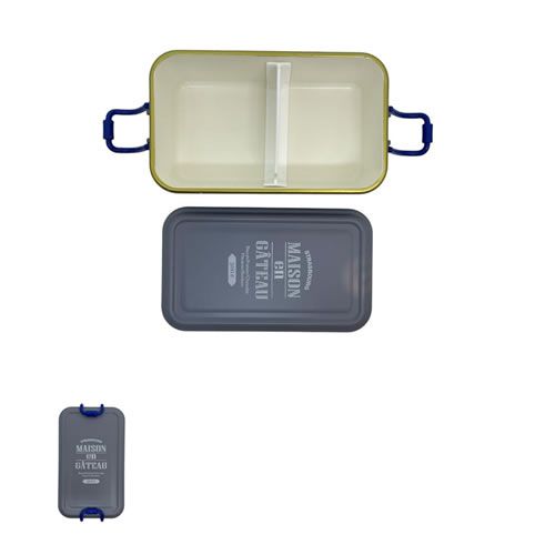 BENTO BOX CINZA (500 ML)
