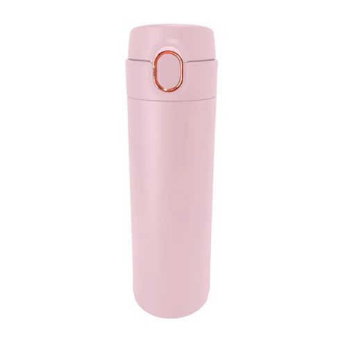 GARRAFA DE AÇO INOXIDÁVEL ROSA