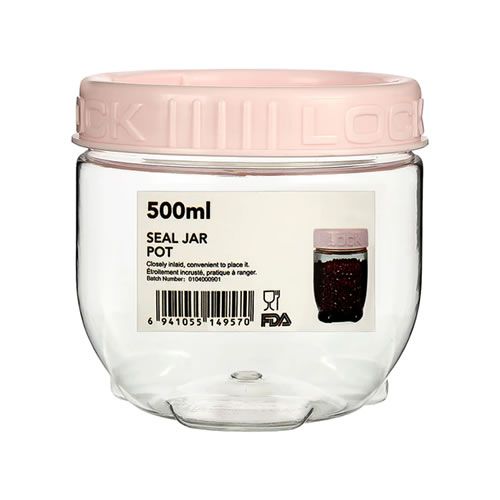 POTE DE VEDAÇÃO ROSA 500 ML