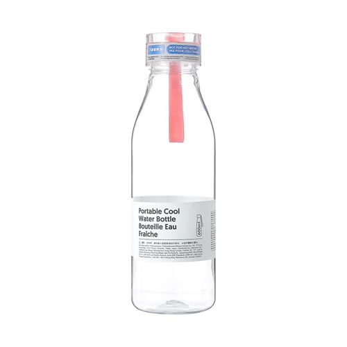 GARRAFA DE PLÁSTICO - 600 ML - ROSA