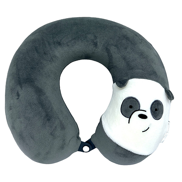 Travesseiro e Almofada de Pescoço We Bare Bears Panda Miniso