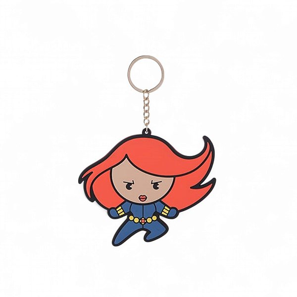 Chaveiro Viúva Negra Com Espelho Vingadores Miniso