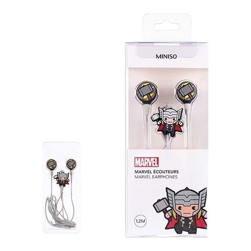 FONE DE OUVIDO MARVEL THOR CINZA