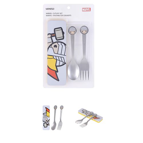 PORTA TALHERES - KIT COM ESTOJO,COLHER,GARFO MAVERL THOR